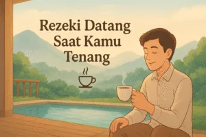 Rezeki datang saat kamu tenang Rezeki datang saat kamu tenang
