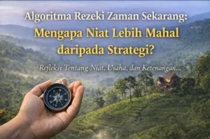 Kekuatan niat lebih dahsyat dari strategi